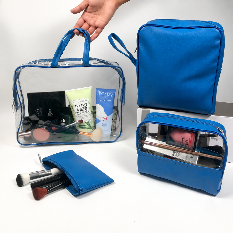 Travel Kit Set of 4 (Blue)