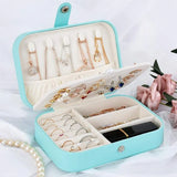 Multi-Layer Jewellery Storage Case-Sky Blue