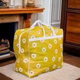 110GSM Non-Woven Luggage Bag (Mustard Flower)