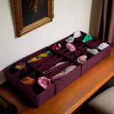4 in 1 Wardrobe Organizers (Maroon)