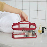 Travel Clear Cosmetics, jewelry or makeup organizing Bag