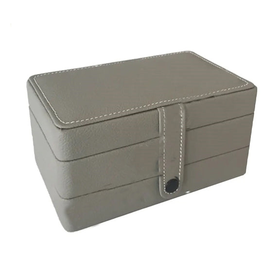 2 Layer Portable Travel Jewelry Case