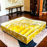 12 Pair Dust Proof shoe organizing Zipper Bag